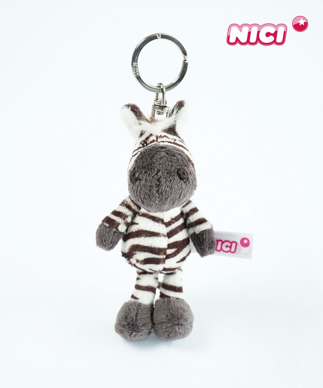 NICI(ニキ) BB WF ゼブラ 10cm キーホルダー [4012390286007]