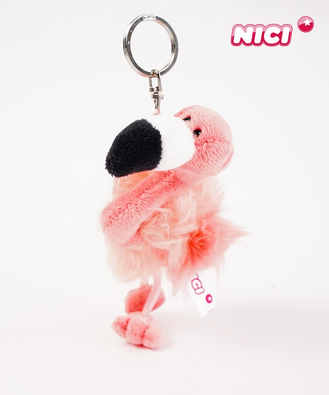 NICI(ニキ) BB WF27 フラミンゴ 10cm キーホルダー [4012390330007]