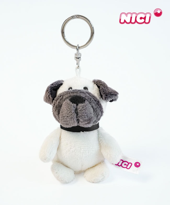 NICI(ニキ) BB パグ 10cm キーホルダー [4012390365580]
