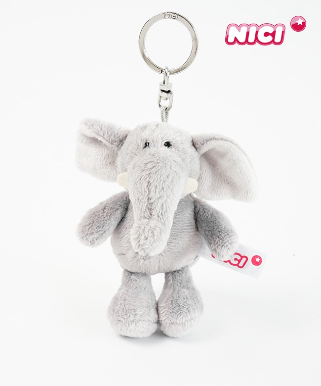 NICI(ニキ) BB WF27 ゾウ イートン 10cm キーホルダー [4012390382020]