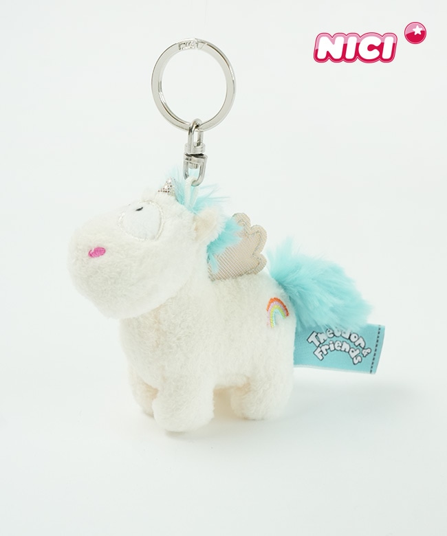 NICI(ニキ)BB ユニコーン ウイング 10cm キーホルダー [4012390400922