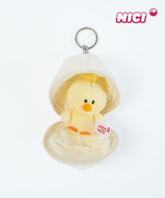 NICI(ニキ) BB タマゴ+ヒヨコ 7cm キーホルダー [4012390891478