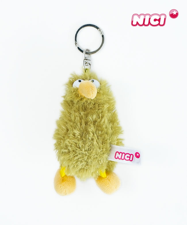NICI(ニキ) BB バード ビリー・レイ 10cm GREEN キーホルダー