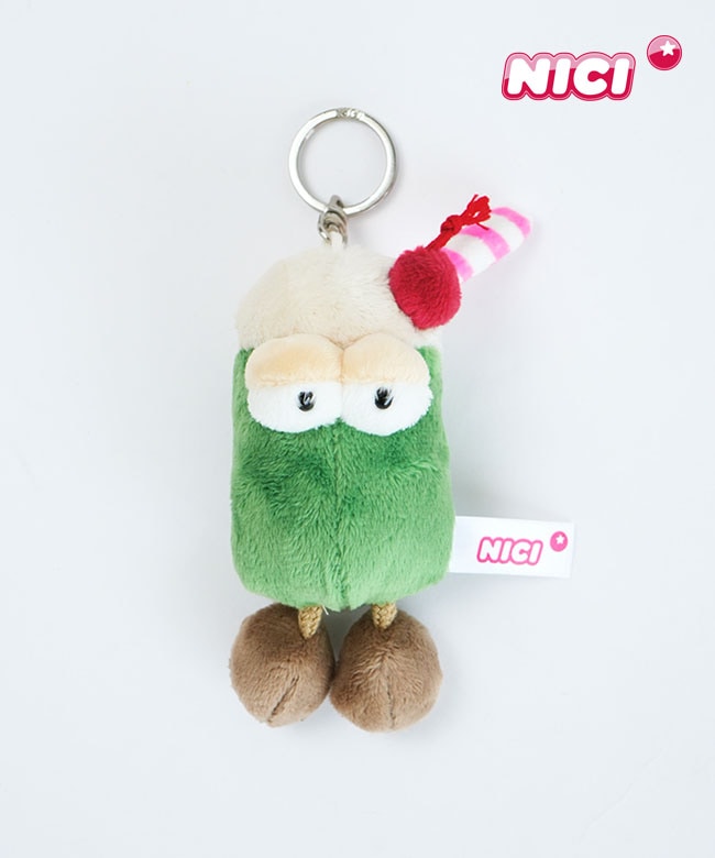 NICI(ニキ) BB ヤミーブラザーズ クリームソーダ 10cm キーホルダー