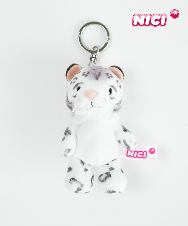 NICI(ニキ) BB winter25 ユキヒョウ エレニ 10cm キーホルダー [4992831636588]