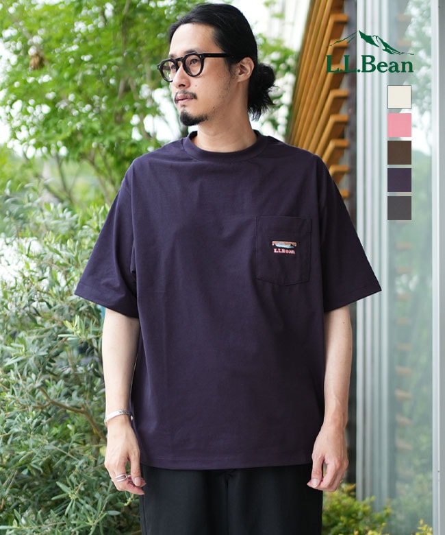 L.L.Bean (エルエルビーン) Pocket Tee Tシャツ【メール便対応可