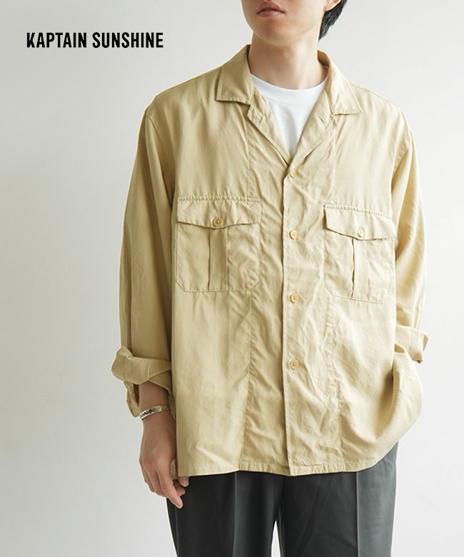 SALE 10%OFF】KAPTAIN SUNSHINE(キャプテンサンシャイン) Silk