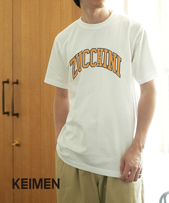 KEIMEN(カイメン) ZUCCINI T-Shirts ズッキーニTシャツ トップス