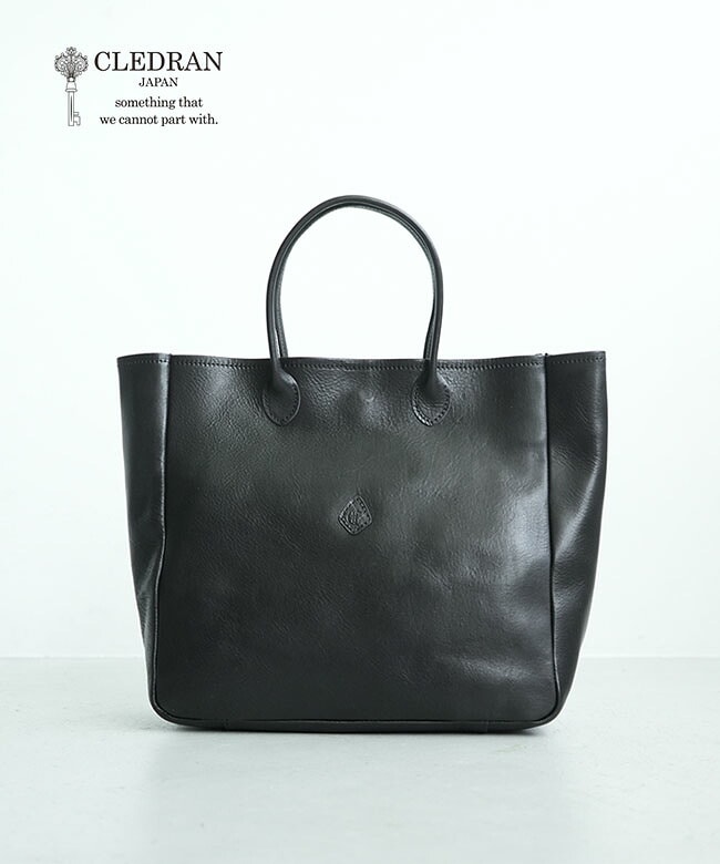 【保存袋付き】CLEDRAN(クレドラン)NOS CLASSIC TOTE トートバッグ  レザー 牛革 A4 レディース [CL4010] 【付属品あり】