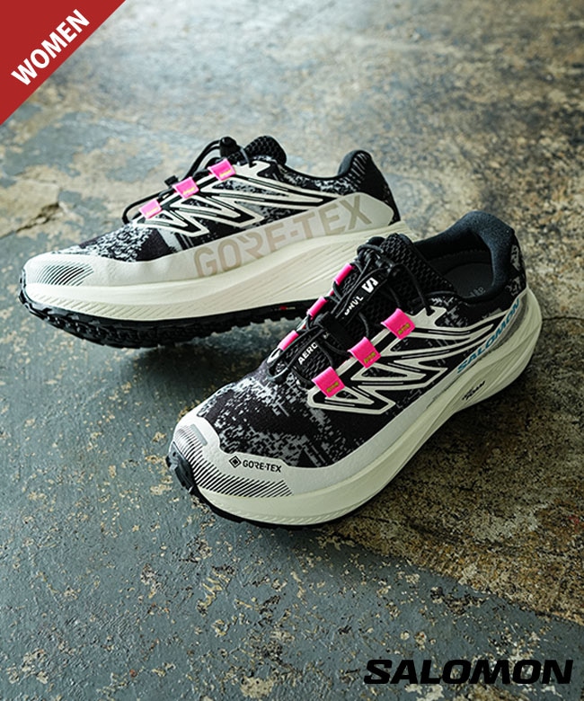 SALOMON(サロモン) AERO FLOW GRVL GORE-TEX エアロ フロー グラベル ゴアテックス  レディース シューズ スニーカー ウォーキング [L49256200]
