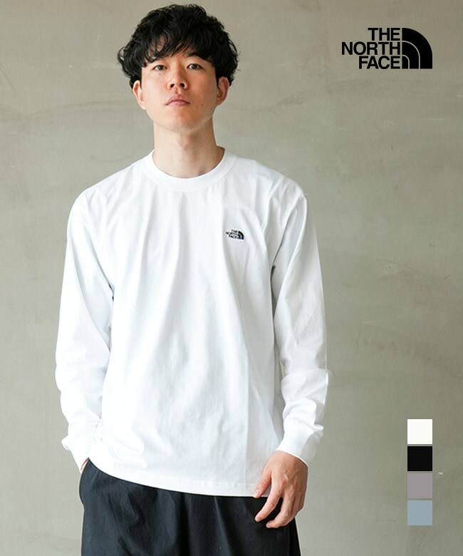 ◇THE NORTH FACE(ザ・ノース・フェイス) ロングスリーブ フラッシュドライ ヌプシコットンティー Tシャツ メンズ トップス [NT32535]