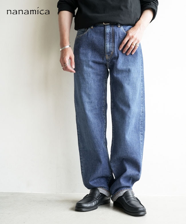 nanamica(ナナミカ) Selvage Denim Straight Pants セルビッチデニム