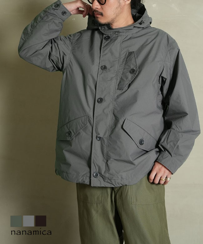 nanamica(ナナミカ) 2L PERTEX UNLIMITED Cruiser Jacket ツーレイヤー パーテックス アンリミテッド クルーザー ジャケット メンズ [S26FA072]