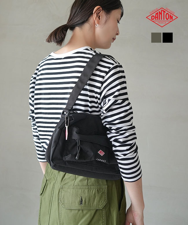 ◇DANTON(ダントン) TERNES ショルダーバッグ コーデュラキャンバス カバン [TERNES]
