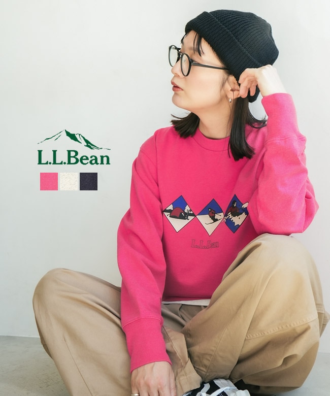 L.L.Bean(エルエルビーン) Union Adventure Long Sleeve Crew ユニオンアドベンチャーロングスリーブクルー レディース 長袖 トップス スウェット[6475-5135]
