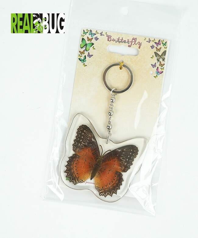 REAL BUG (リアルバグ) BUTTERFLY KEY CHAINS バタフライキーホルダー