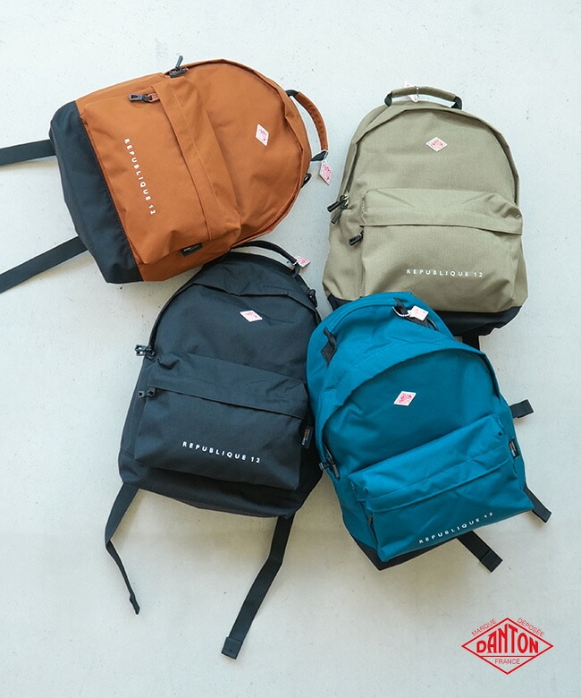 ◇ 【キーホルダー付属】DANTON(ダントン)Kids cordura nylon Backpackキッズ コーデュラナイロン バックパック[REPUBLIQUE12]【付属品あり】