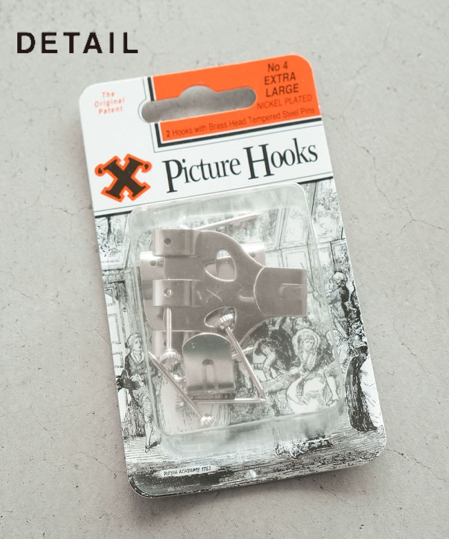 DETAIL(ディティール)X Picture Hooks No4 set of 2 