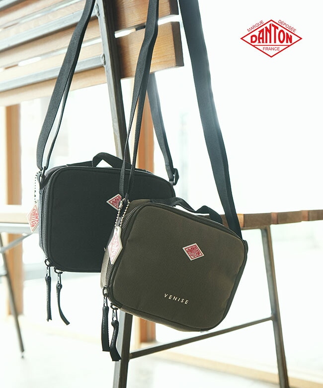 DANTONダントン ノーカラージャケット ショルダーバッグ ◇DANTON(ダントン) VENISE CORDURA Canvas Shoulder Bag コーデュラ