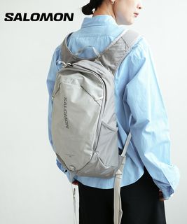 SALOMON(サロモン) TRAILBLAZER 10 トレイルブレイザー リュックサック バッグ バックパック CLOUDBURST/PALOMA/SILVER CLOUD[LC2855900]