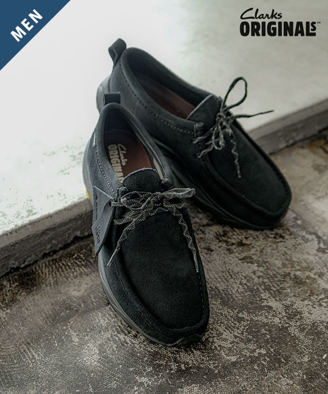 替え紐あり】[国内正規販売店]Clarks(クラークス) ワラビーゴアテック