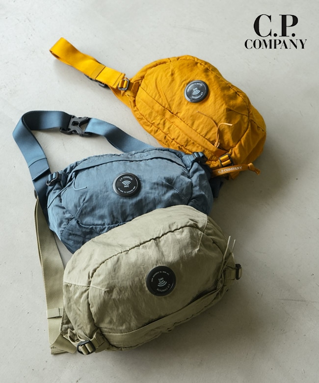 C.P.COMPANY(シー・ピー・カンパニー) Nylon B Lens Waist Bag