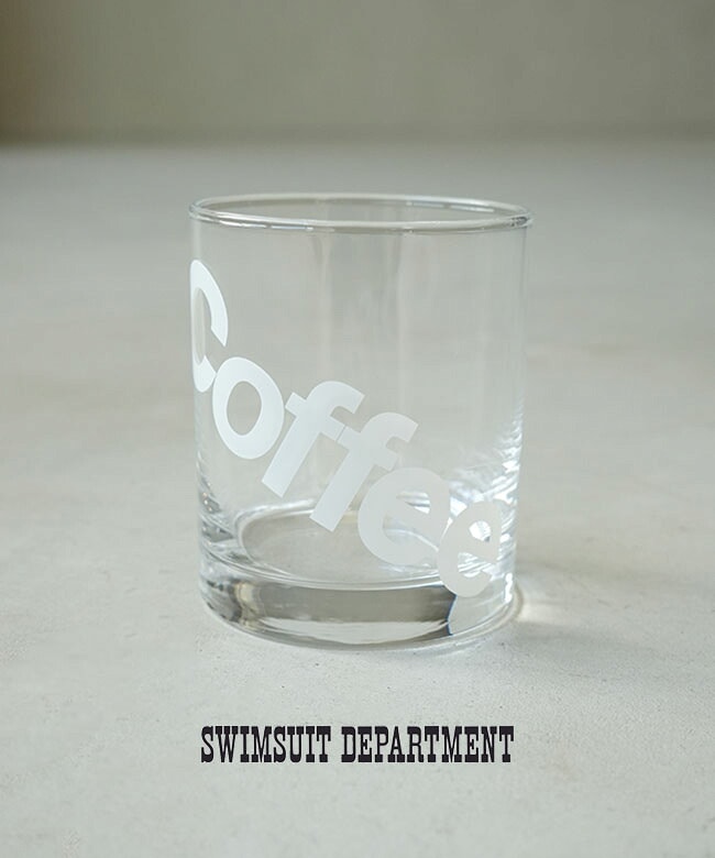SWIMSUIT DEPARTMENT(スイムスーツデパートメント) Mr. Drink Coffee White ミスタードリンク ジュース コップ グラス [ssd11-001cw]