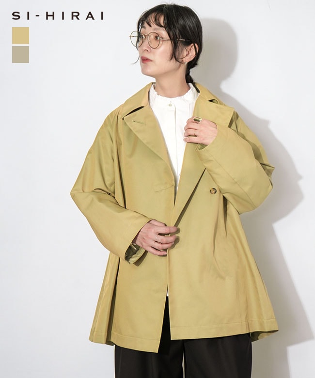パラスパレス　ジャケット コート　レディース　3　ライトアウター　上着　麻　紫 レディース | WOODY HOUSE 公式通販サイト