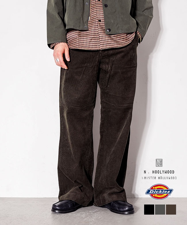 N.HOOLYWOOD (エヌハリウッド) ×Dickies(ディッキーズ) CORDUROY PANTS