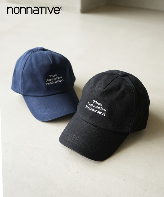 nonnative(ノンネイティブ) WORKER 6P CAP COTTON OXFORD ワーカー 6P キャップ コットン オックスフォード 帽子 [NN-H4901]