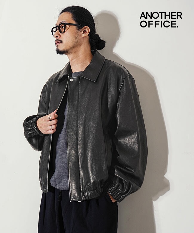 ANOTHER OFFICE(アナザーオフィス) Huge Lambskin Blouson ヒュージ