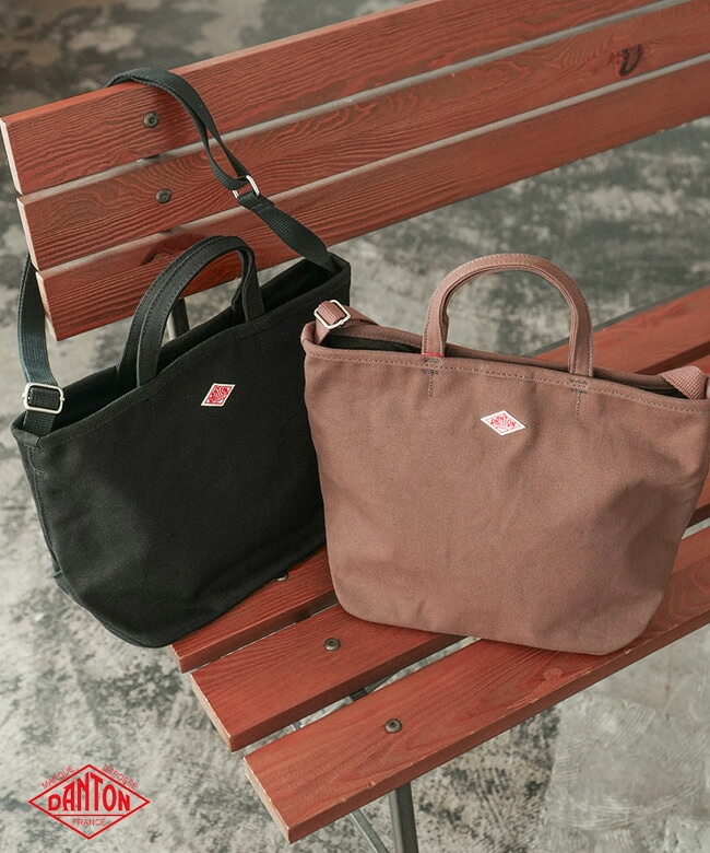 ◇DANTON(ダントン) ORSAY MOYEN - Cotton Canvas 2-Way Bag トートバッグ ショルダー 鞄 かばん[ORSAY MOYEN]