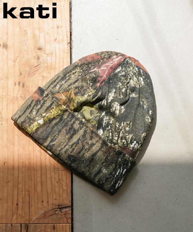 kati(ケイティ)LCB08-Licensed Camo Beanie 12 ライセンスド カモ ビーニー 12 ニット帽 帽子【メール便対応可】[mossy-oak-breakup]