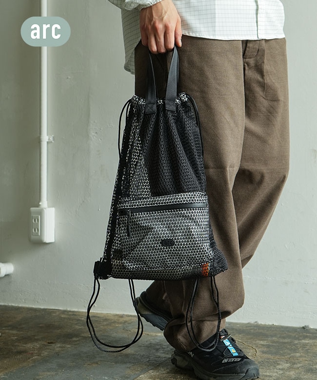ARC(エーアールシー) Gym Sack (Tri Mesh) ジムサック ナップザック