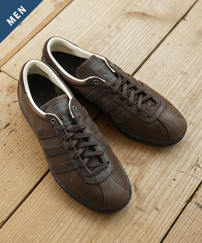 ◇【替え紐付属】adidas originals(アディダス オリジナルス) TOBACCO(タバコ) メンズ レザースニーカー ブラウン [KJ4905]【付属品あり】