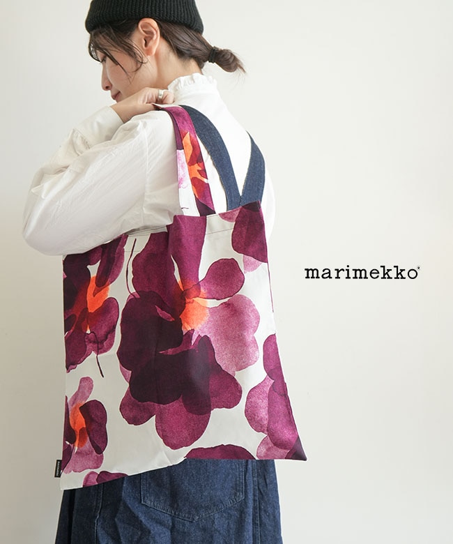 marimekko(マリメッコ) 【国内正規販売店】Pieni Valssi Bag ピエニ ヴァルシ バッグ ワルツ 花 トートバッグ【メール便対応可】 [52261476307]