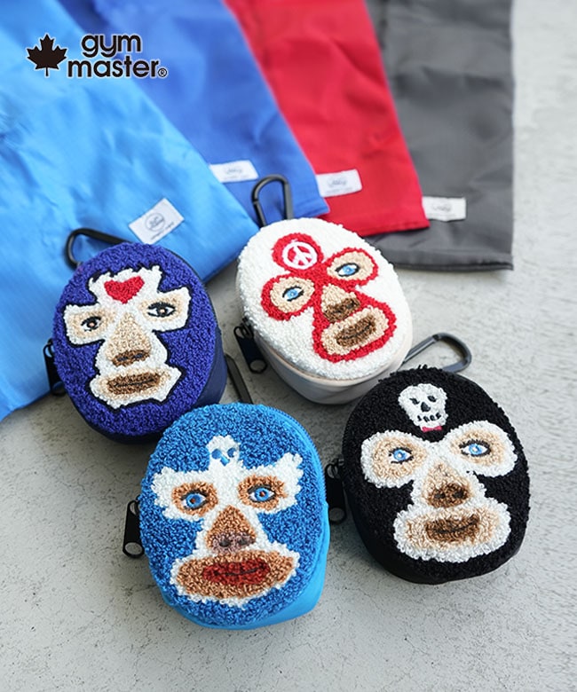 gym master(ジムマスター) 覆面レスラーポーチ エコバッグ 鞄 グッズ