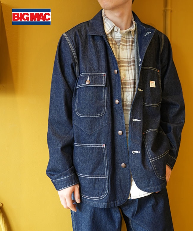 BIG MAC デニムカバーオール BIG MAC(ビッグマック) DENIM COVERALL デニムカバーオール メンズ