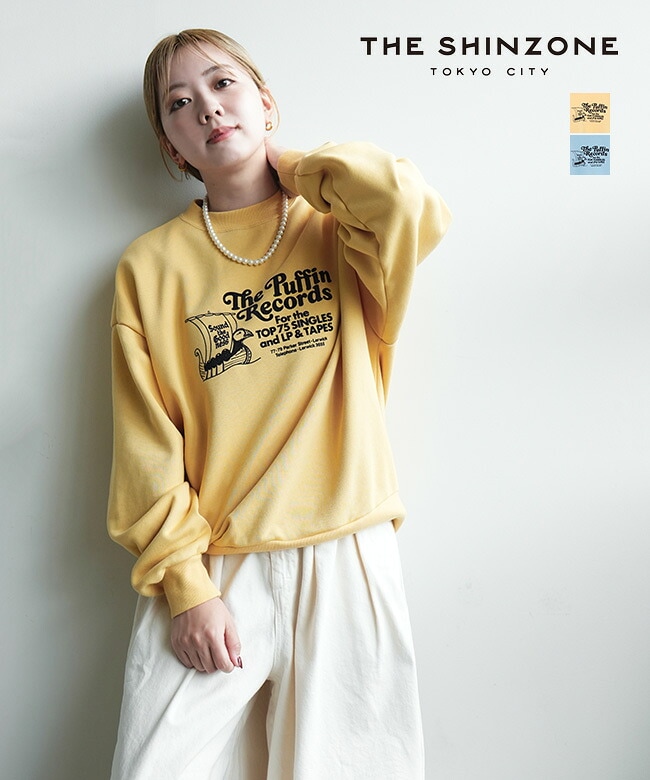 THE SHINZONE(ザ シンゾーン) The Puffin Records SWEATSHIRT ザ THE SHINZONE(ザ シンゾーン) The Puffin Records SWEATSHIRT ザ