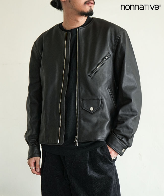 nonnative(ノンネイティブ)【ハンガー付属】ライダーブルゾン シープ