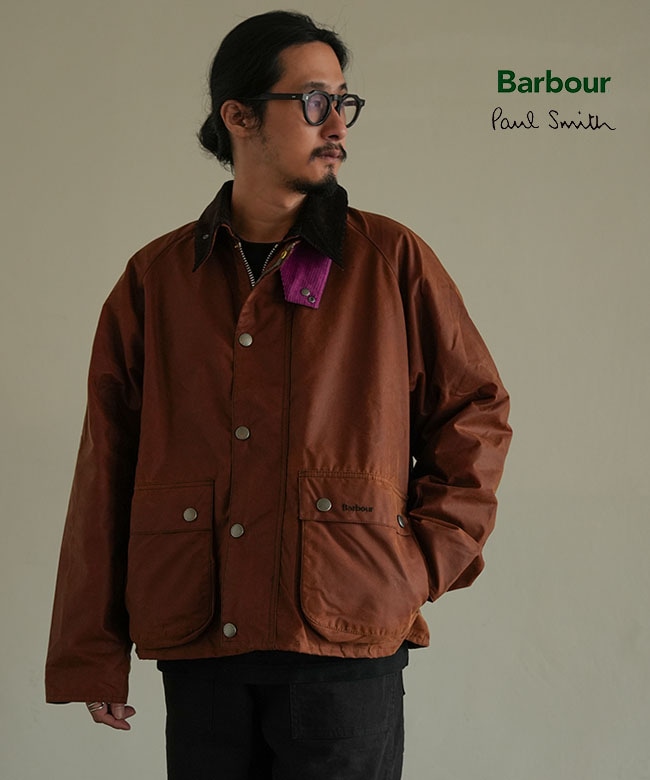 ピンバッジ付属】Barbour(バブアー) Barbour × Paul Smith TRANSPORT