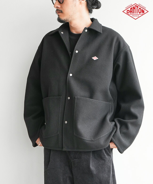◇DANTON(ダントン) FLEECE LIKE COVERALL BLOUSON フリースライク