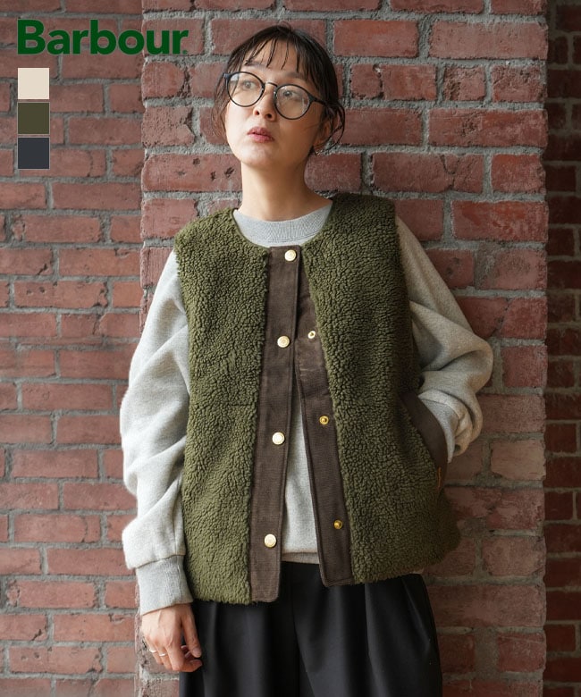 Barbour(バブアー) Dulsie ダルシー ボア ライナー ベスト レディース アウター [LLI0016]