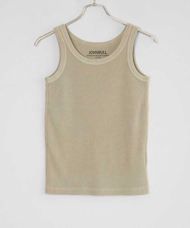 SALE 20%OFF】JOHNBULL(ジョンブル) ピグメント針抜きタンクトップ