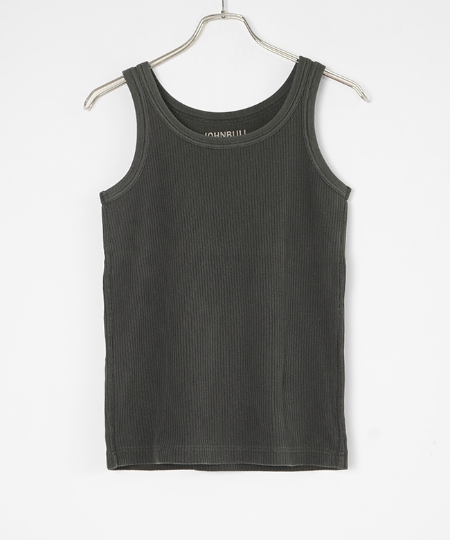 SALE 20%OFF】JOHNBULL(ジョンブル) ピグメント針抜きタンクトップ