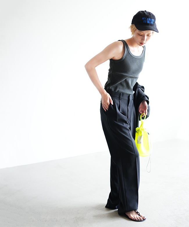 SALE 20%OFF】JOHNBULL(ジョンブル) ピグメント針抜きタンクトップ