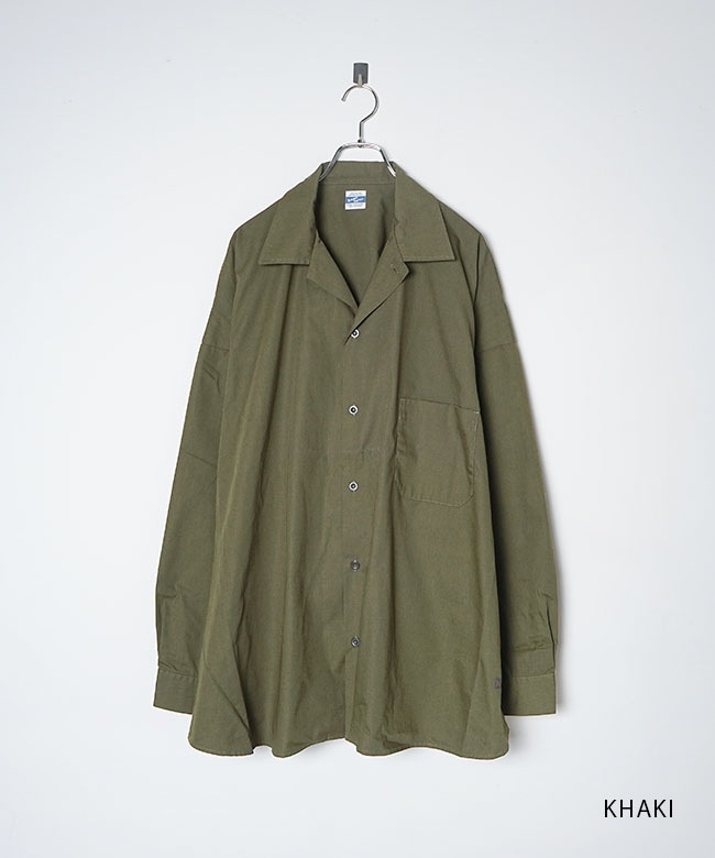 Edwina Horl OPEN COLLAR SHIRT オープンカラーシャツ