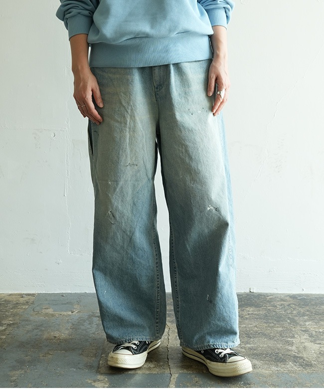 HARVESTY(ハーベスティ)BIG PAINTER DENIM PANTS ビッグペインター