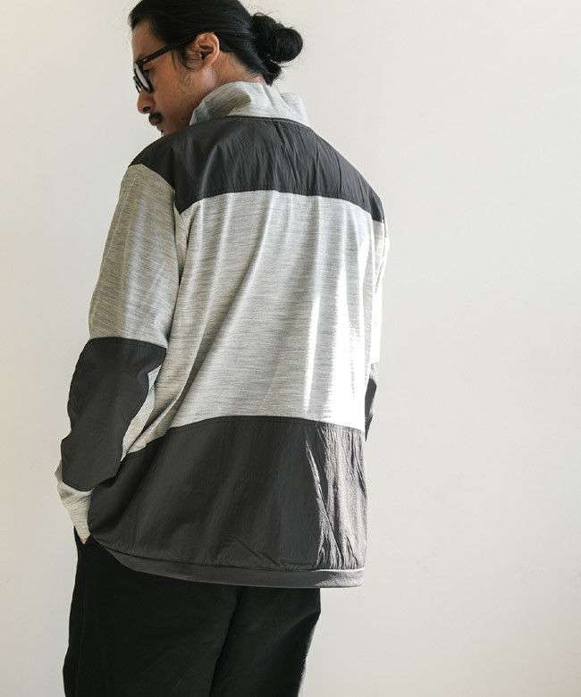 Caledoor(カレドアー) Light Merino Wool Half Zip Sweater ライト
