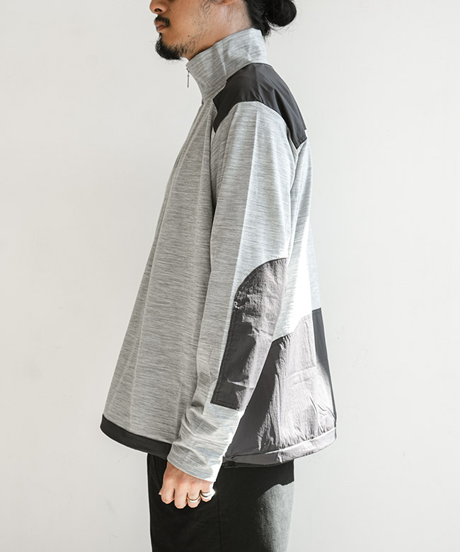 Caledoor(カレドアー) Light Merino Wool Half Zip Sweater ライト
